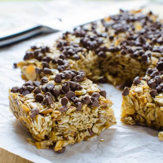 Coconut Almond Granola Bars