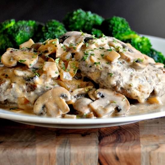 Beef Stroganoff Burgers