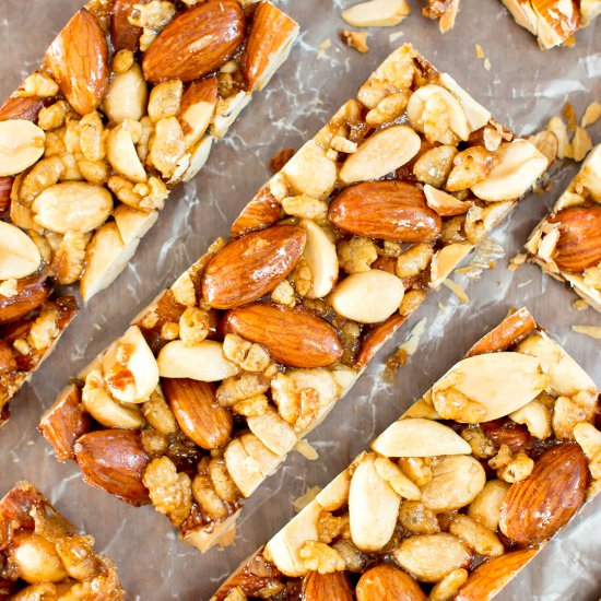 Homemade KIND Nut Bars