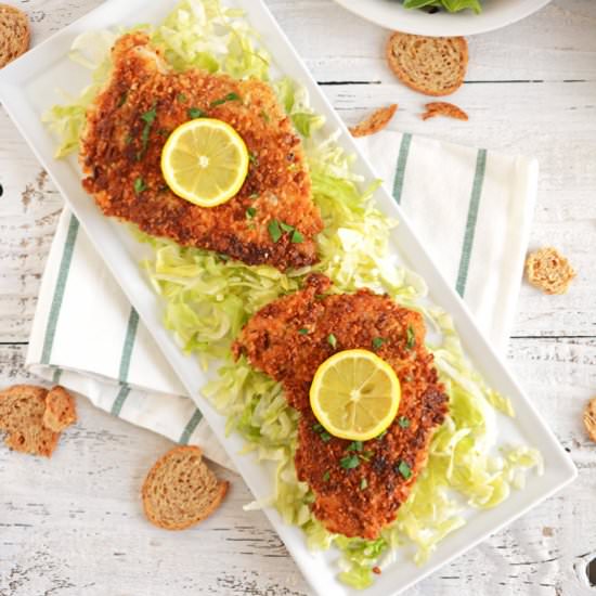 Crispy Deviled Chicken Breast