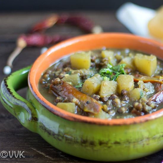Sweet & Spicy Black Gram Curry