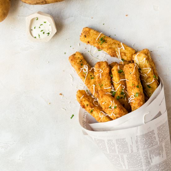 Mashed Potato Fries