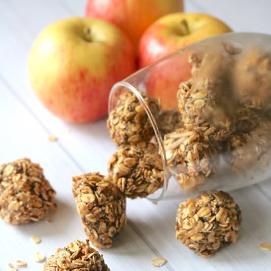 Apple Cinnamon Energy Bites