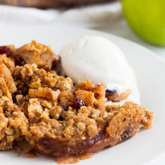 Apple Craisin Crisp