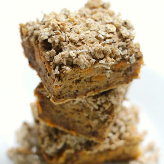 GF/V Pumpkin Spice Coffee Cake
