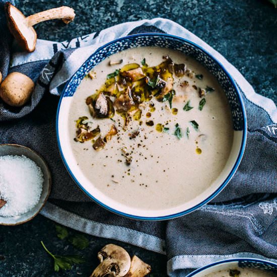 Dairy Free Mushroom Soup