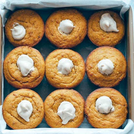 Corn Muffins with Pumpkin Spice