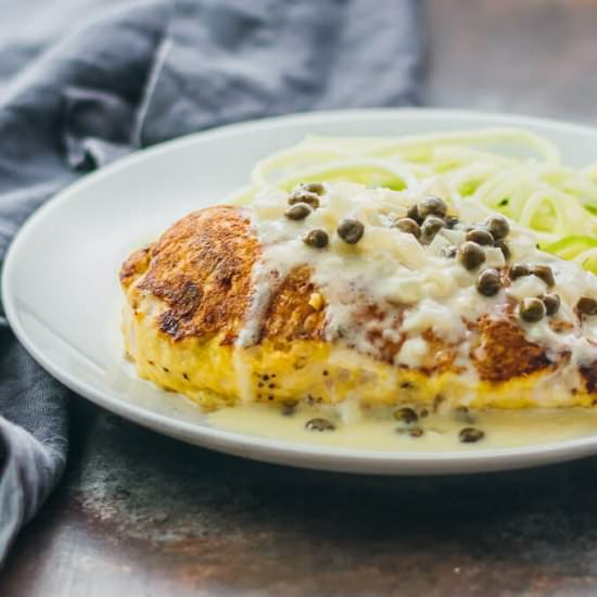 Chicken with Creamy Caper Sauce