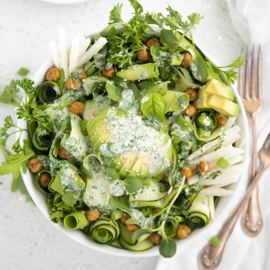 Zucchini + Avocado Salad