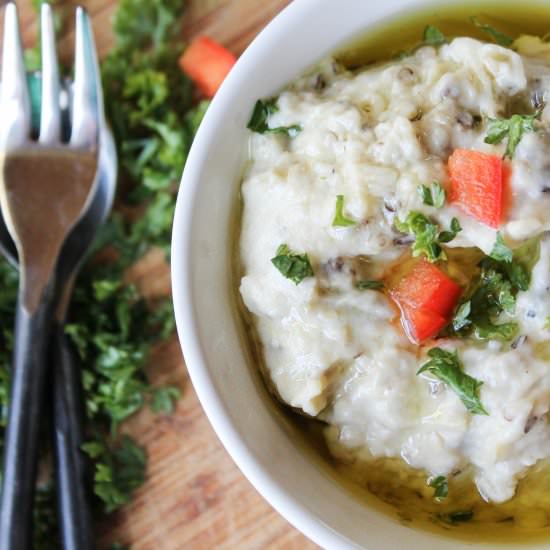Smoky Israeli Eggplant Salad/Dip