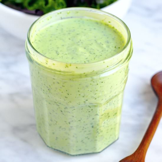 Healthy Green Goddess Dressing