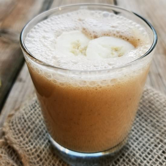 Vegan Banana Chai Lactation Smoothi
