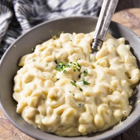 Five-Cheese Slow Cooker Macaroni