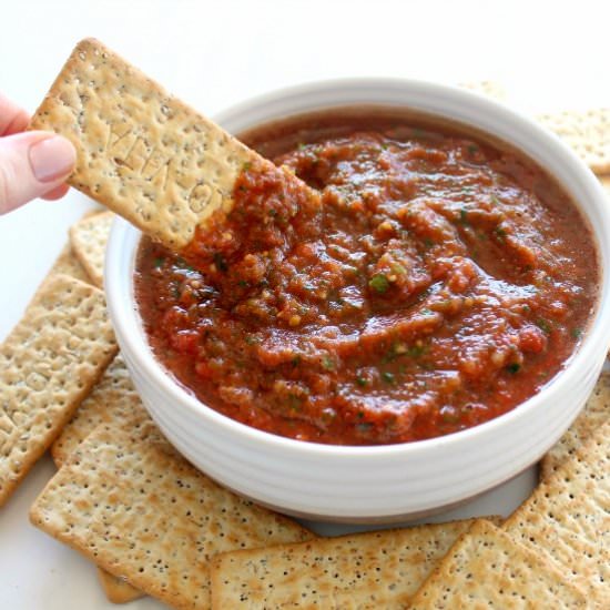 Homemade Tasty Tomato Salsa