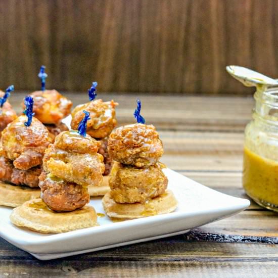 Mini Chicken & Waffles