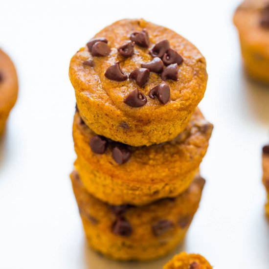 Mini Pumpkin Blender Muffins