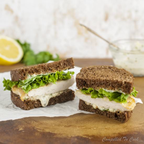 Chicken Piccata Sandwich