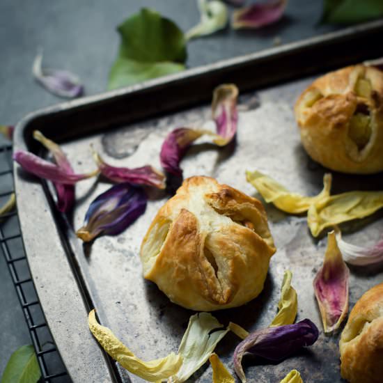 Vegan Kesari Puffs