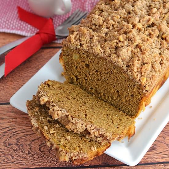 Apple & Pumpkin Loaf Cake