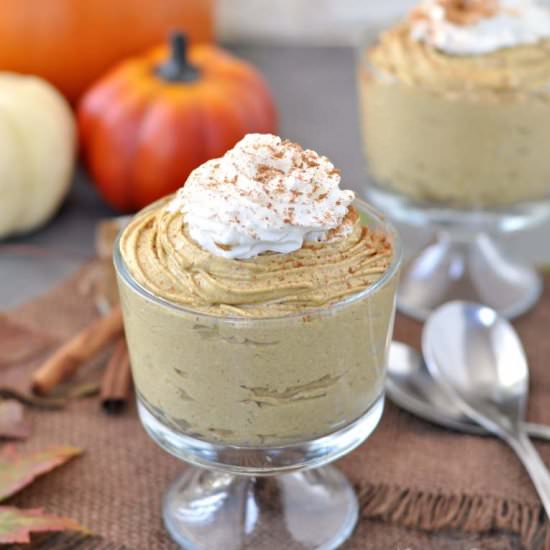 Pumpkin Cheesecake Mousse