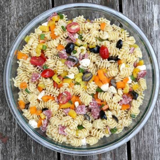 Italian Sub Pasta Salad