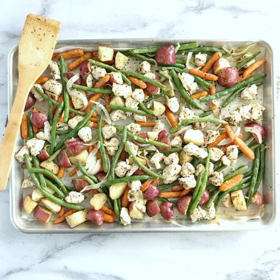 Garlic & Herb Chicken and Veggies