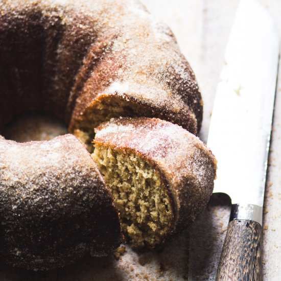 Apple Cider Doughnut Cake