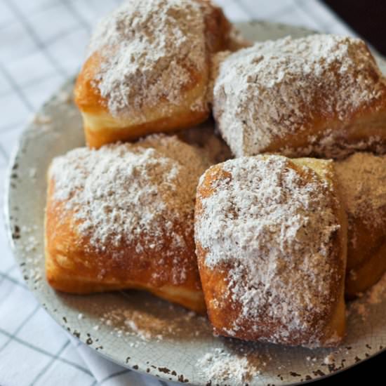 Pumpkin Spice Beignets
