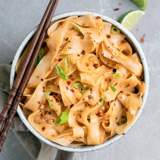 One Pot Thai Red Curry Noodles