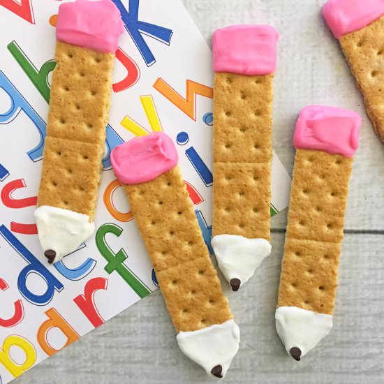 Graham Cracker Pencils