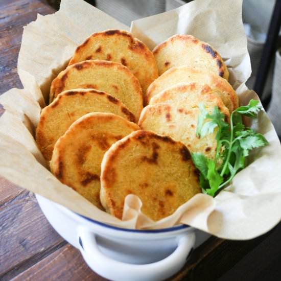 Stuffed Corn Cakes