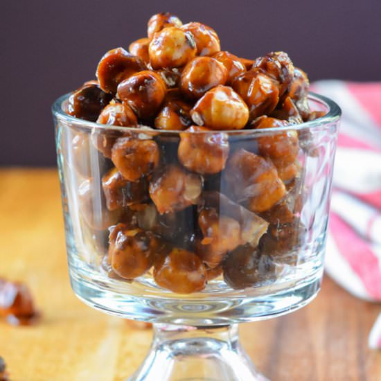 Spiced Candied Hazelnuts