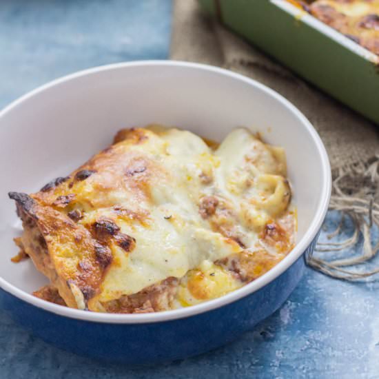 Homemade Classic Beef Lasagne