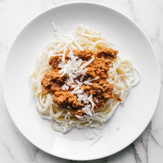 Bolognese Sauce With Pasta