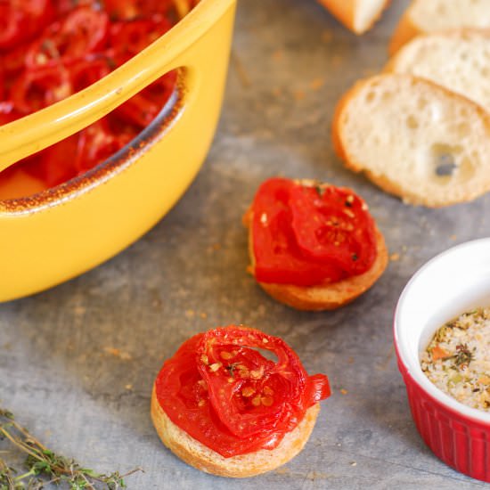 Roasted Scalloped Tomatoes