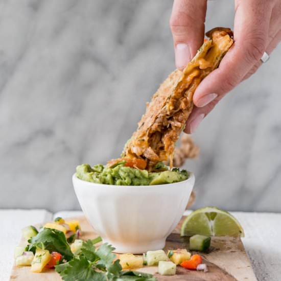 BBQ Pulled Pork Quesadilla