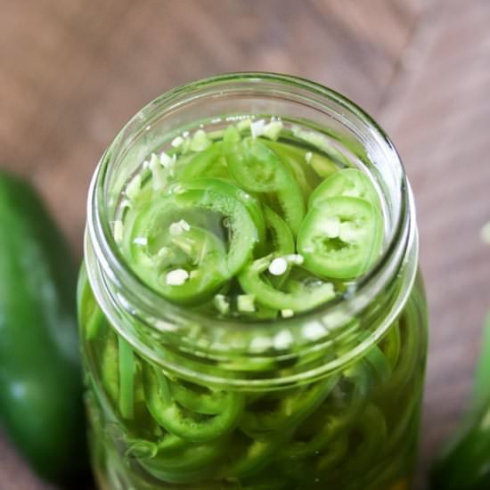 Quick Pickled Jalapenos