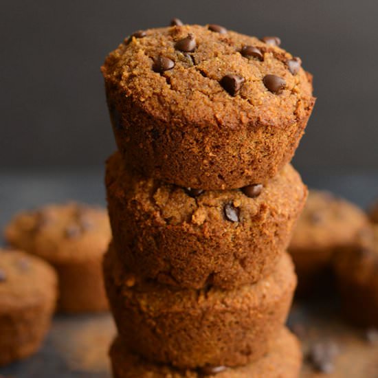 Almond Flour Pumpkin Muffins