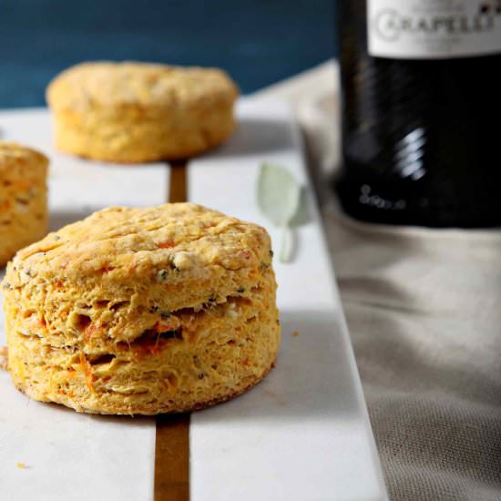 Sweet Potato Sage Olive Oil Biscuit