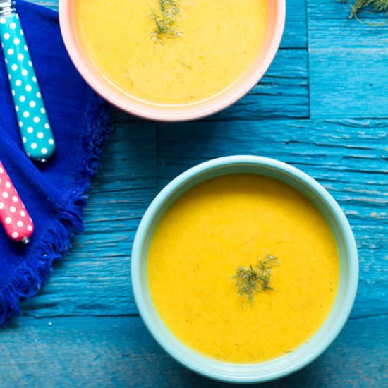Carrot Dill Fall Harvest Soup