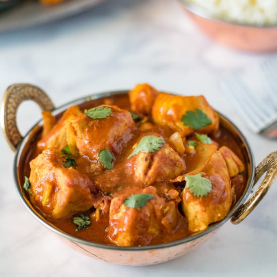 Quick & Easy Chicken Madras