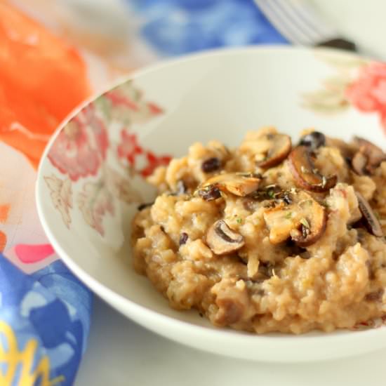 Mushroom Risotto