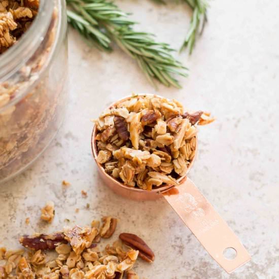 Rosemary, Honey & Sea Salt Granola