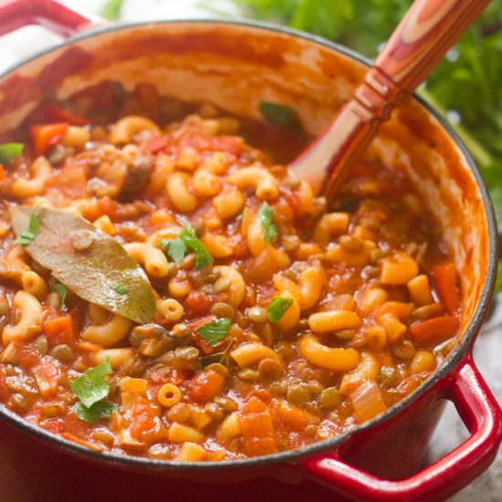 Vegan American Goulash