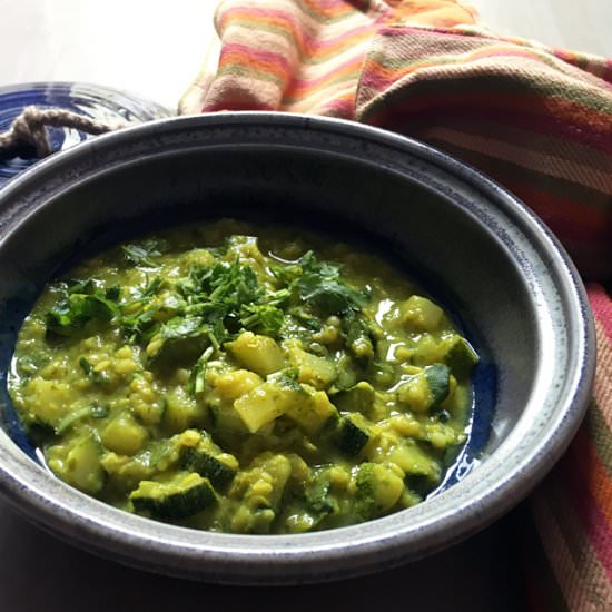 Zucchini Moong Dal
