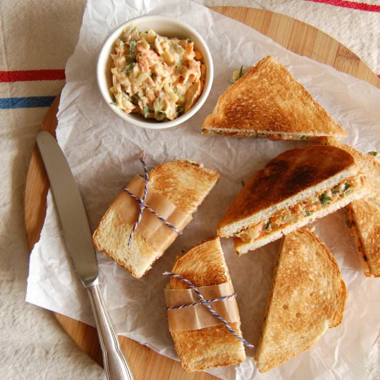 My tuna salad sandwiches