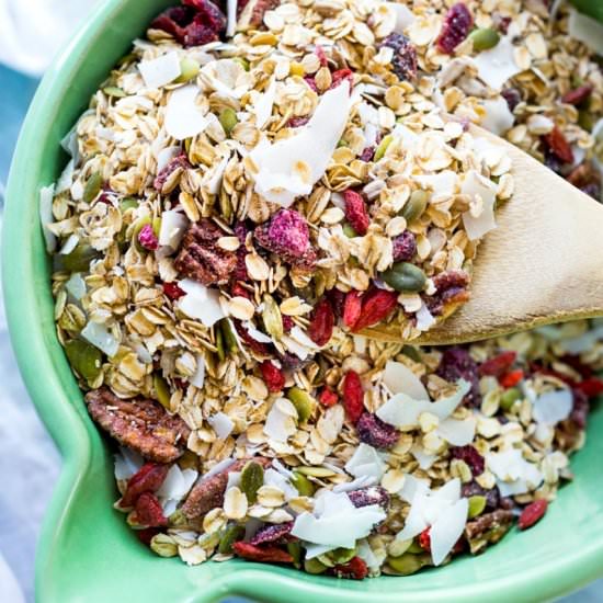 morning glory muesli
