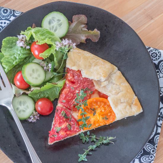 Simple Tomato Galette