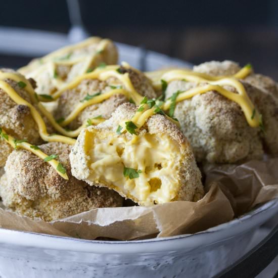 Crispy Baked Mac and Cheese Balls
