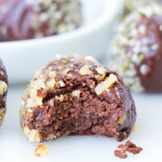 No-Bake Brownie Energy Bites